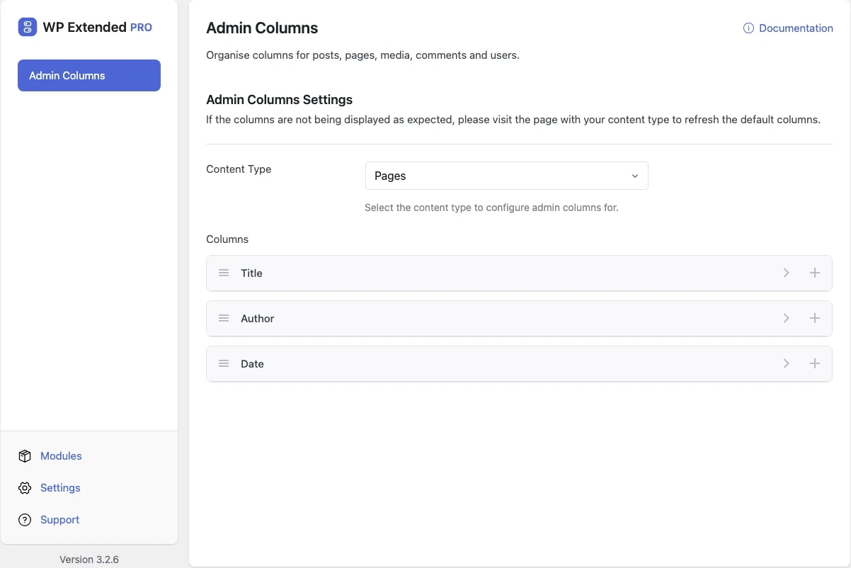 WP Extended | Modular WordPress Toolkit